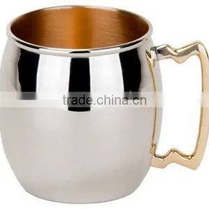 Shiny Copper Moscow Mule Mug thumbnail-6