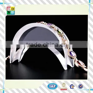 Luxury Design Acrylic Jewelry Display Stands for Necklace 2015 Latest Design Acrylic Display for Jewelry Acrylic Show Case thumbnail-1