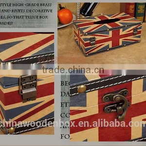 2015 Hot Sell Wooden Colorful Tissue Box Colorful thumbnail-2