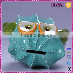 Factory Direct Ceramic Owl Money Boxes Wholesale thumbnail-5