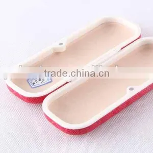 Diamond Design PU Cover Glasses Box With Magnet/glasses Case thumbnail-5