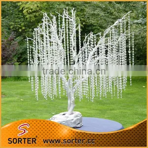 K9 Crystal Artificial Cherry Blossom Tree Wedding Decor thumbnail-1