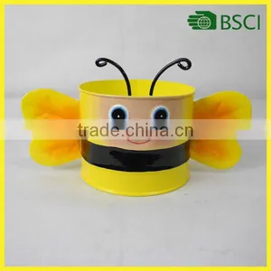Fujian Wholesale Crafts Metal Powder Coating Garden Flower Pots thumbnail-1