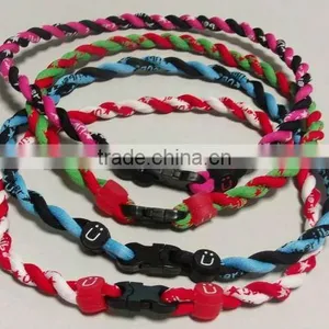 2012 Sports Weave Titianium Necklace thumbnail-1