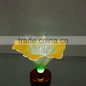 Handmade 7colors LED Fiber Optic Artificial Flower Wedding Decoration thumbnail-2