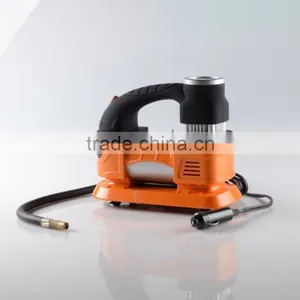 S80325 12V Car Auto DC Tire Pump / Tyre Inflator / Car Air Compressor With LED Light Oil Free thumbnail-1