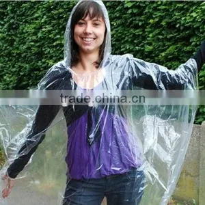 Transparent LDPE Disposable Ponchos thumbnail-1
