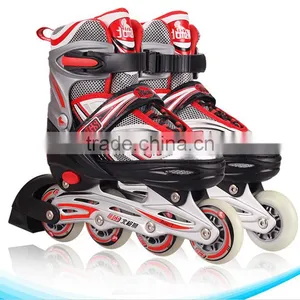 2017 New Style High Quality PVC Wheels Adjustable ABEC-7 Bearing Rollater Skes,flashing Inline Skate thumbnail-1