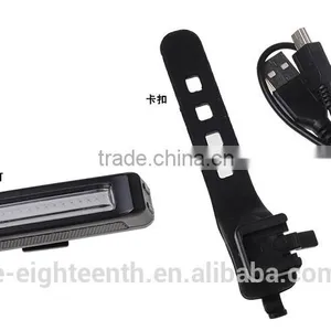 Cheap Oem Rechargeable Led Bicycle Decorative Safety Front Back Rear Tail Flashing Light thumbnail-1