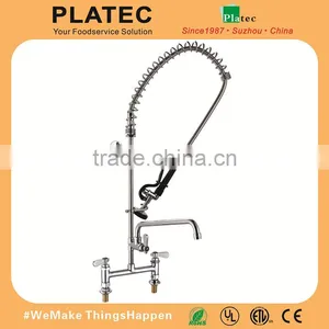 New Commercial Pre Rinse Unit Cleaning Faucet&Sink Tap,Lead Free Comply to NSF/ANSI 61 thumbnail-1