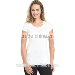 2017 New Design Plain Sport Training t Shirts Women thumbnail-1