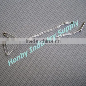 Customized White Hang Tag String With Safety Pin thumbnail-1