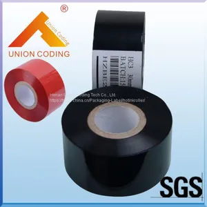 HC3 Type 30mm Width 120M Length Black Code Printing Foil Ribbon thumbnail-1