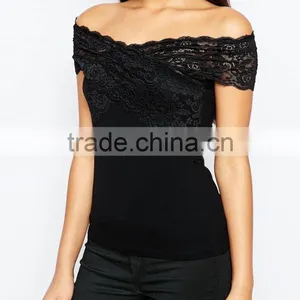 Girls Sexy Sleeveless Top 2016 off Shoulder Sexy Sleeveless Top HST3756 thumbnail-3