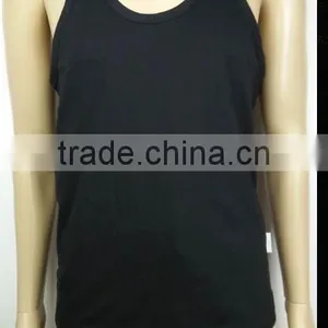 Black Tank Top With Sublimation Print. No Minimum Quantity thumbnail-6