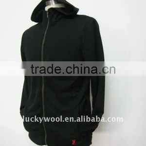 100% Merino Wool Men's Outdoor Sportswear Jacket thumbnail-1