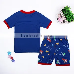 S16045A New Designs New Style Pajamas Sets Cotton Kids New Style Pajamas thumbnail-2