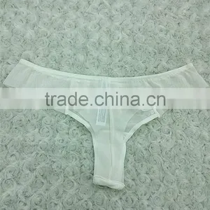 Women Unique Lace Panty Sexy Transparent Thongs Underwear thumbnail-2
