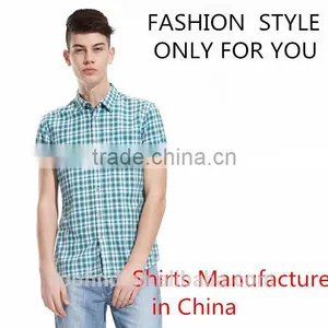 Manufcturer Branded Short Sleeve Men Dress &casual Shirt thumbnail-1