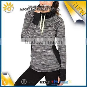 Good Quality Wholesale Sport Women Warm Sherpa Fleece Pullover thumbnail-1