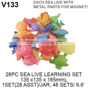 Kids Plastic Fishing Pole Toy Rods Game Toy thumbnail-3