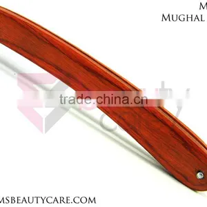 Barber Straight Razor With Wood Handle thumbnail-3