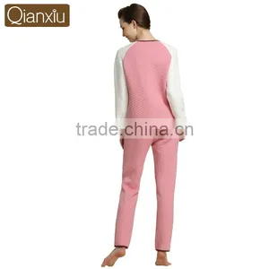 Factory Wholesale Qianxiu Casual Women Relaxed Sleepwear thumbnail-4