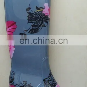 Women Fashion High Heel Rainboot thumbnail-1