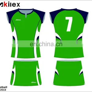 Latest Dry Fit Custom Netball Jersey thumbnail-1