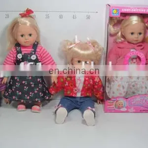 12 "music Flash Walking Doll With a Shopping Cart,lovely Baby Toy Dolls With Smell thumbnail-5