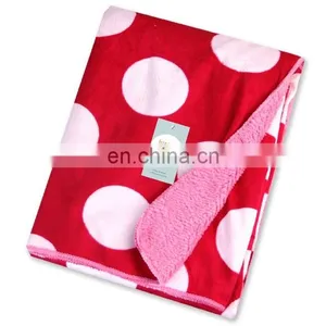 2017 Promotional Double-sided Soft Fluffy Fleece Blanket For Baby thumbnail-6