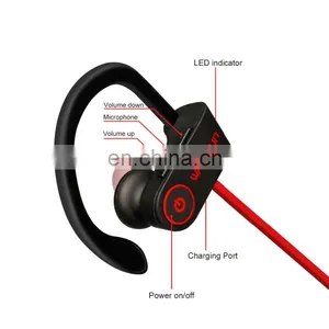 Wavefun X-Buds Bluetooth Headphones IPX7 Waterproof Wireless Earbuds With Bass Sport CSR Earphone With Mic Headset thumbnail-3