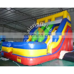 Most Popular Child and Adult Sport Games Inflatable Slide Cheap Double Lane Water Slide Inflatable for Sale thumbnail-2