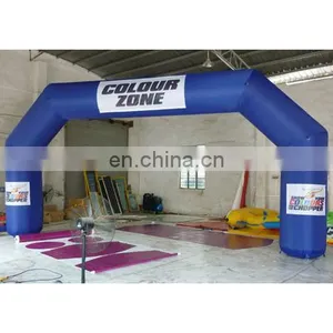 Inflatable Arch Door for Event .stitching Arch With Logo. Blue Arch thumbnail-1