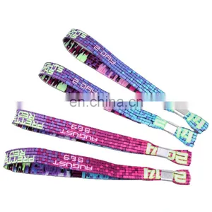 Custom Woven Fabric Wristbands for Events thumbnail-5
