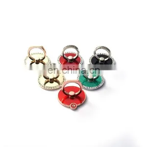 Imitation Diamond Metal Finger Ring Stent Mobile Phone Holder thumbnail-6