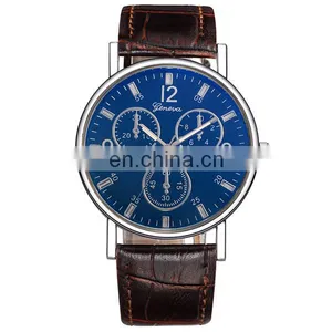 Wholesale Com Leather Watch Sport Watch Watches Men Wrist thumbnail-2
