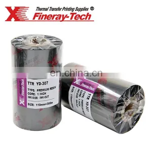 Printer Consumables General WAX YD-100 to Print Label Barcode 110mm*300m Thermal Ribbon, Wax Ribbon, Premium Wax Ribbon thumbnail-6