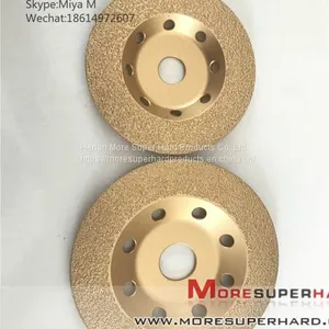 Vacuum Brazed Diamond Grinding Disc for Grinding Marble,ceramic,FRP Miya@moresuperhard.com thumbnail-4