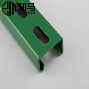 Standard Power Coated Stainless Strut Steel U Channel thumbnail-1