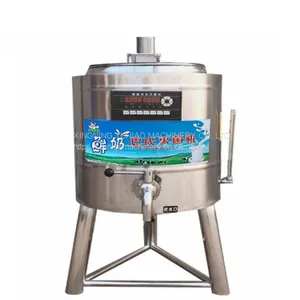 Commercial Intelligent Pasteurizer Yogurt and Fresh Milk Sterilizer Milk Sterilize Machine for Dairy Farm, Milk Pasteurizer WT/8613824555378 thumbnail-1