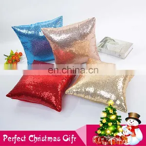 Fashion Colorful Sofa Decorative Sequin Throw Pillow Cover thumbnail-5