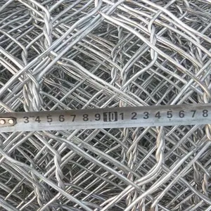 PVC Coated Hexagonal Gabion Mesh Woven Gabion Stone Cage thumbnail-1