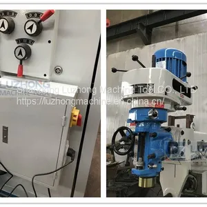 4HW 5HW Universal Radial Knee Type Turret Milling Machine thumbnail-5