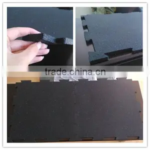 Anti-fatigue Resilient Gym Rubber Flooring thumbnail-2
