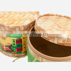 Round Eco-packaigng Bamboo Boxes Cardboard Packaging thumbnail-5