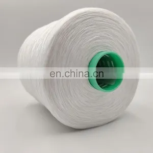 Wholesale China Brands 100% Spun Polyester Sewing Thread Raw White Color Dyeing Tube thumbnail-2