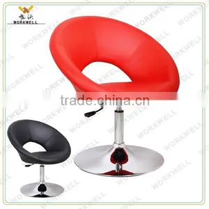 Cheap Design pu Metal High Swivel Bar Lounge Chairs thumbnail-1