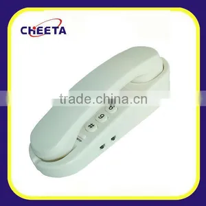 New and Modern Mini Analog Corded Landline Phone thumbnail-1