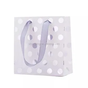 Custom Brown Kraft Paper Folding Bags With Handle thumbnail-3